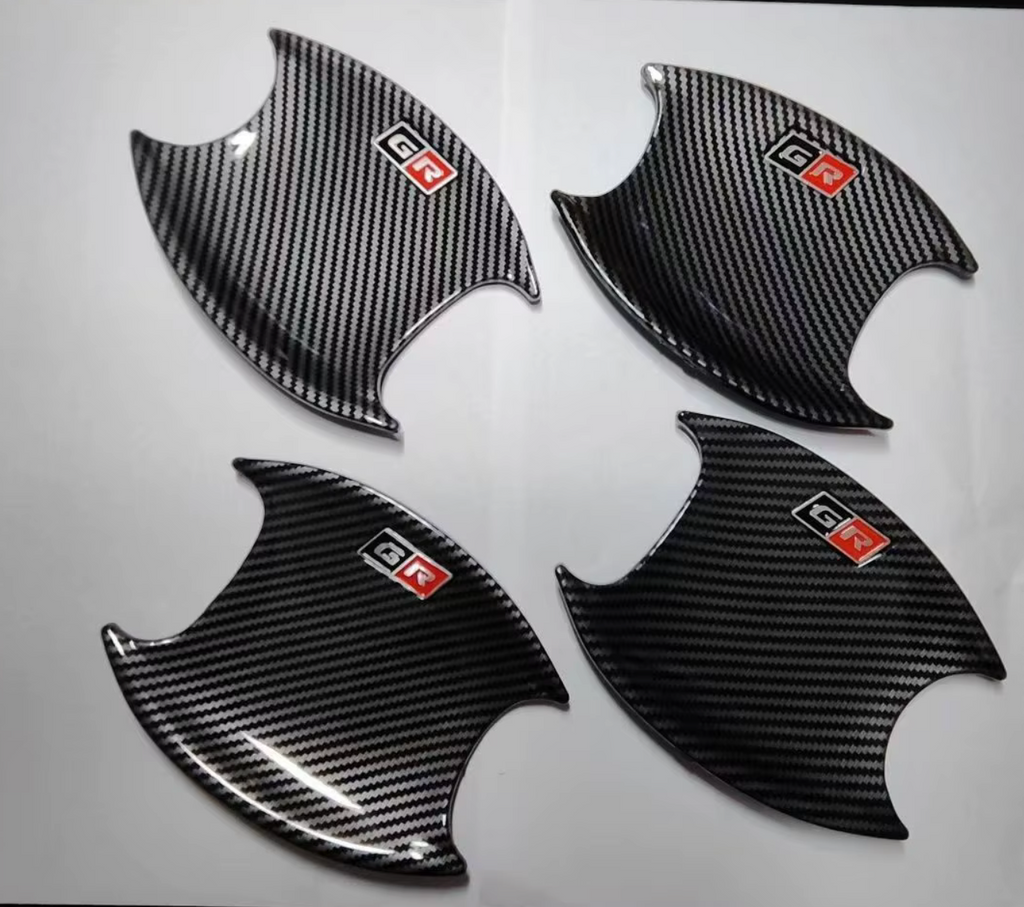Manijas de Puerta  de Fibra de Carbono para Toyota Hilux & Fortuner