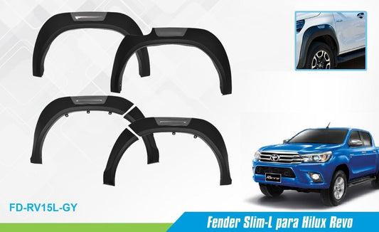 Fender Slim - L para Hilux Revo